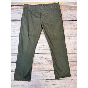 Bogner Cotton Trousers Pants Green Chinos Slim Fit Stan Mens Size 38x32 (38x29)‎